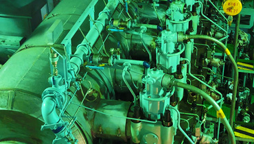 Main engine overhauling