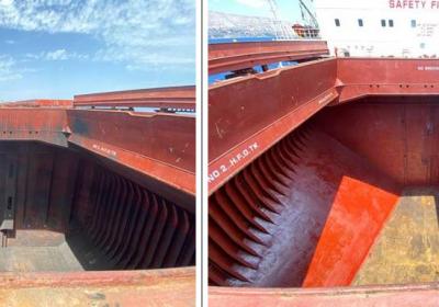 Bulk Carrier — Cargo Holds Cleaning (OPL Chios Island) — project photo