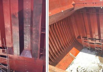 Bulk Carrier — Cargo Holds Cleaning (OPL Chios Island) — project photo