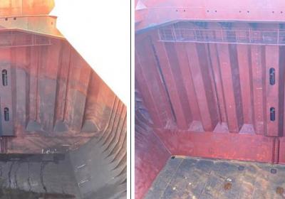 Bulk Carrier — Cargo Holds Cleaning (OPL Chios Island) — project photo