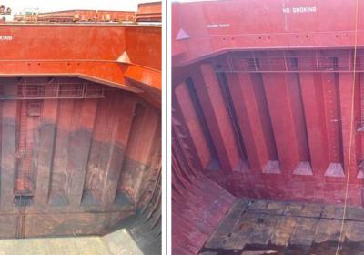 Bulk Carrier — Cargo Holds Cleaning (OPL Chios Island) — project photo