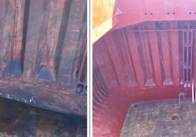 Bulk Carrier — Cargo Holds Cleaning (OPL Chios Island) — project photo