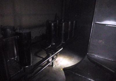LNG Tanker — HFO Settling Tank Cleaning — project photo