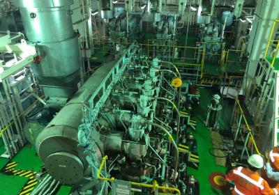 Bulk Carrier — Main Engine Overhauling I — project photo