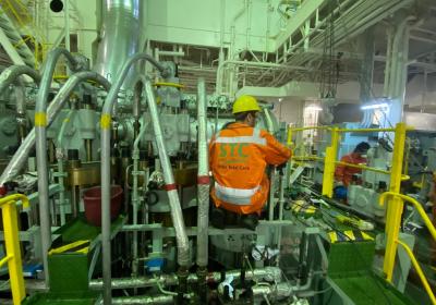 Bulk Carrier — Main Engine Overhauling I — project photo