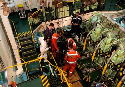 Bulk Carrier — Main Engine Overhauling II — project photo