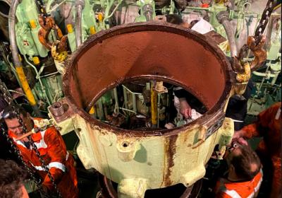 Bulk Carrier — Main Engine Overhauling II — project photo