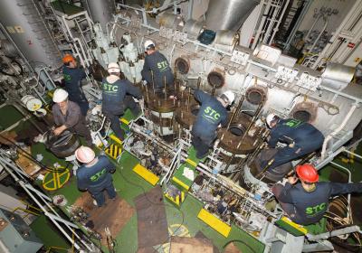 Bulk Carrier — Main Engine Overhauling III — project photo