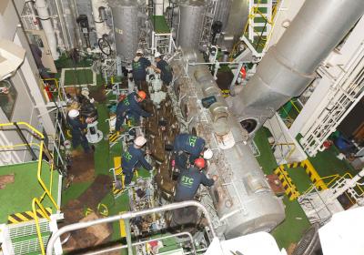 Bulk Carrier — Main Engine Overhauling III — project photo