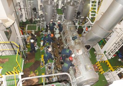 Bulk Carrier — Main Engine Overhauling III — project photo